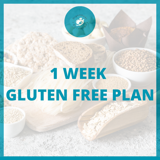 7 Day Gluten Free Nutrition plan