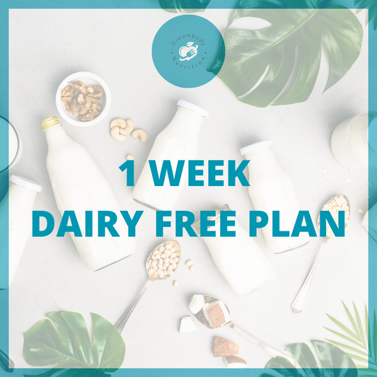 7 Day Dairy Free Nutrition plan
